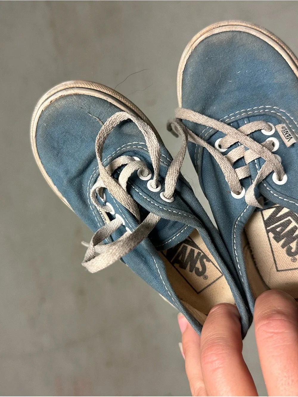 Vans Kids Canvas Lace-Up Sneakers